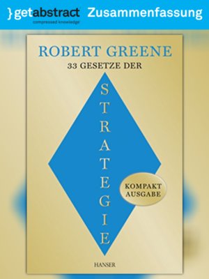 cover image of 33 Gesetze der Strategie (Zusammenfassung)